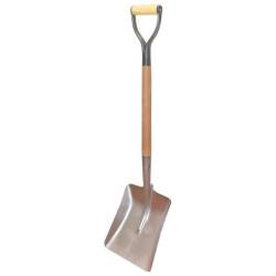 Lopata patrata otel, moale, coada cu maner, 38, 1.5x280x350mm YKS DISSH91