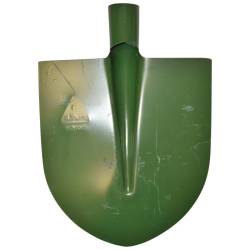 Cap de lopata din otel moale, fi42, 1.5x255x280mm, varf ascutit DISDP92