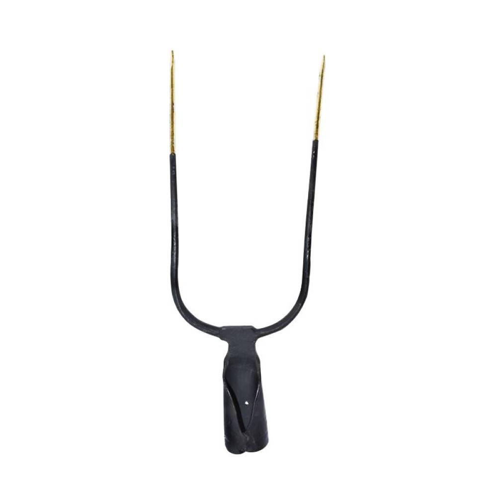 Furca metal elvetiana cu 2 coarne, fi40, fara maner DISSH92