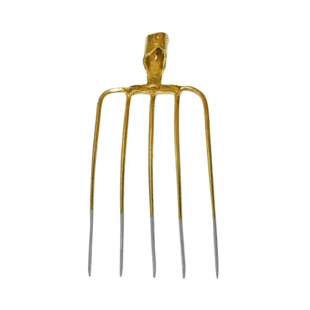 Furca metal elvetiana cu 5 coarne, fi 40, fara maner DISSH95