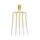 Furca metal elvetiana cu 5 coarne, fi 40, fara maner DISSH95