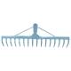 Cap de grebla 16 dinti, fi28, 4x85x450mm, albastra YKS DISSH87