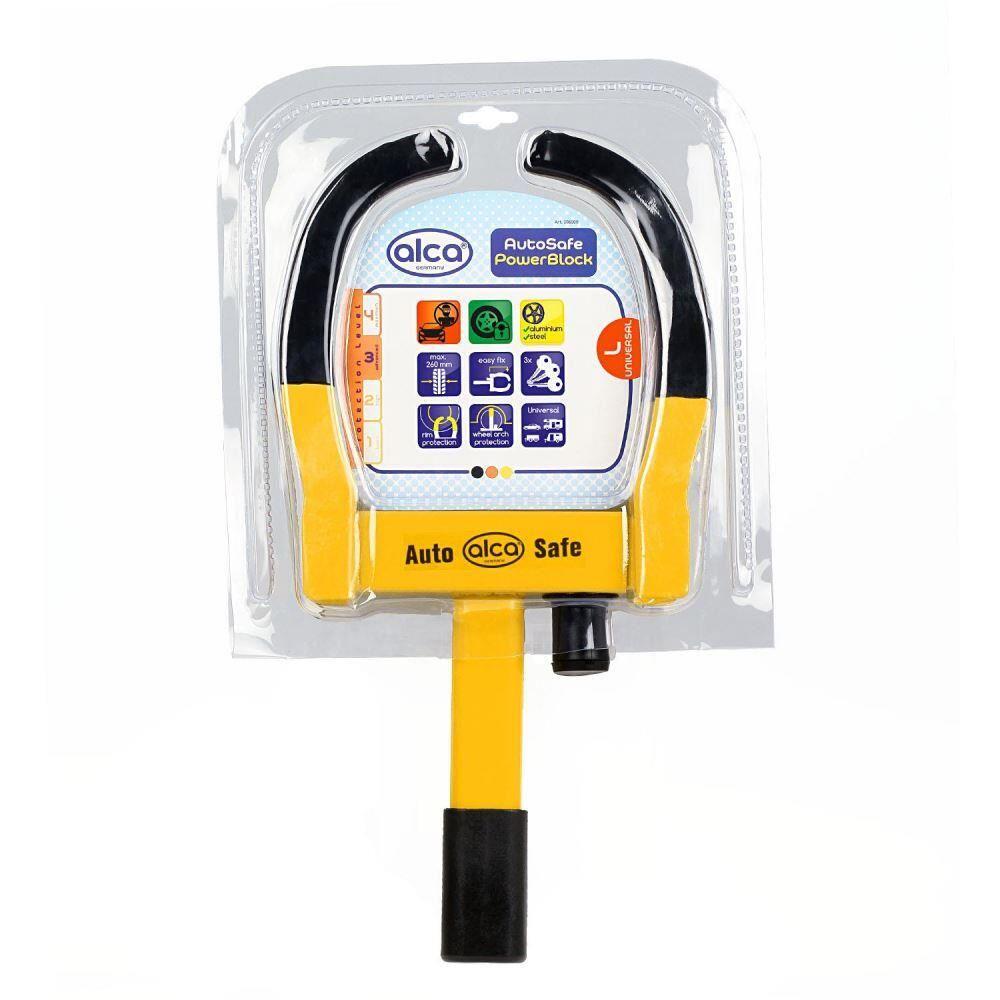 Antifurt blocator roată max 260 mm, AutoSafe Power Block L 306.00 Alca