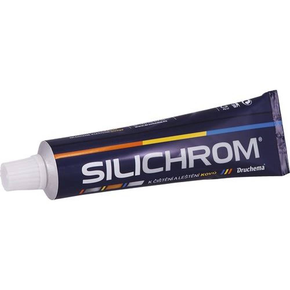 Pasta polish curatat suprafete cromate si aluminiu, 120gr SILICHROM, Amio E0243 Tempo 