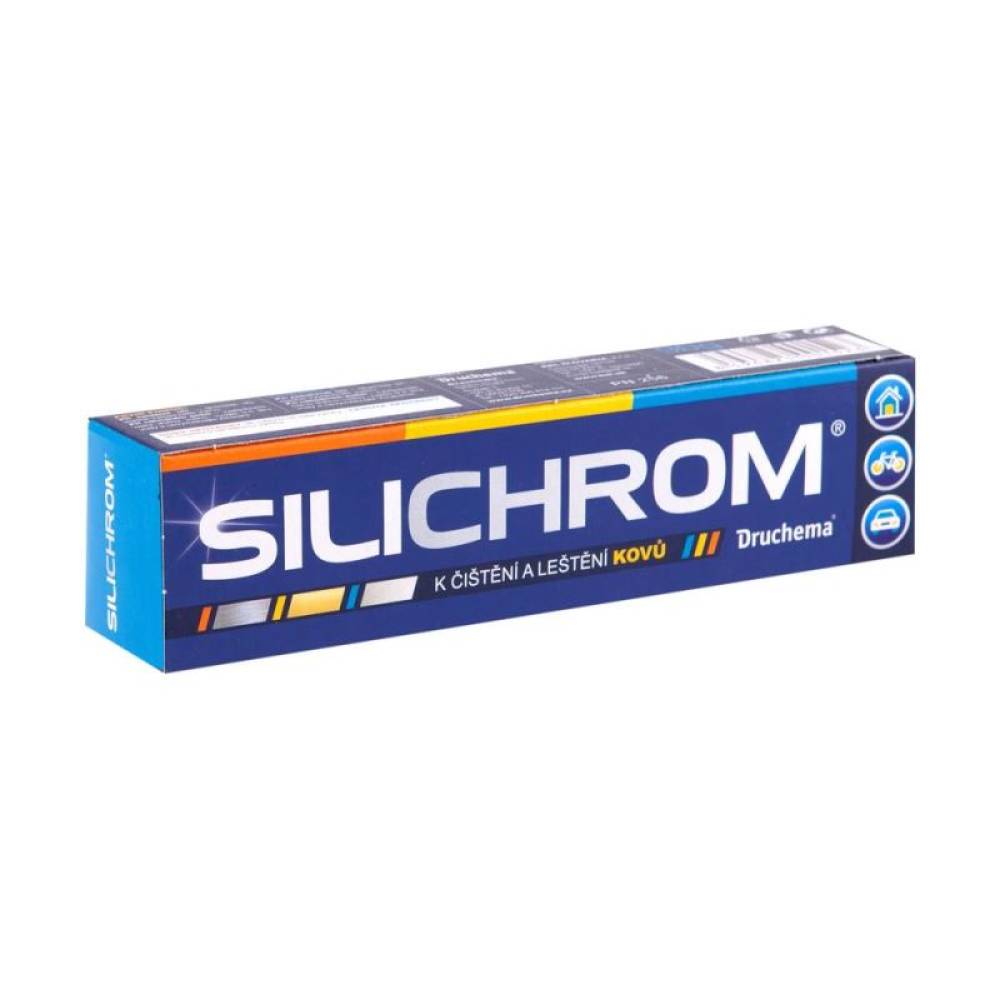 Pasta polish curatat suprafete cromate si aluminiu, 120gr SILICHROM, Amio E0243 Tempo 