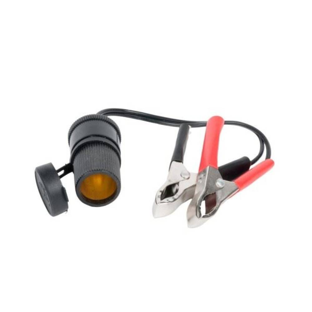 Mufa bricheta cu clesti baterie 12/24V, cablu 10cm, 0528 Automax