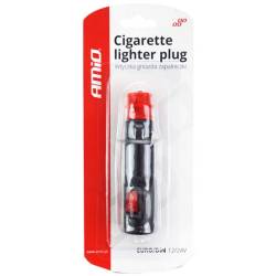 Stecher bricheta 12/24V cu intrerupator 02051 Amio