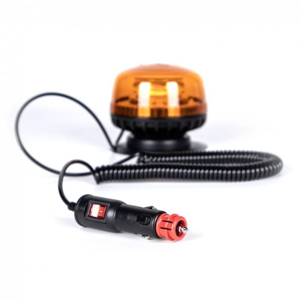 Girofar 12/24V, h110, 36 LED-uri, prindere pe magnet, OPTI ALR0063 TruckLed
