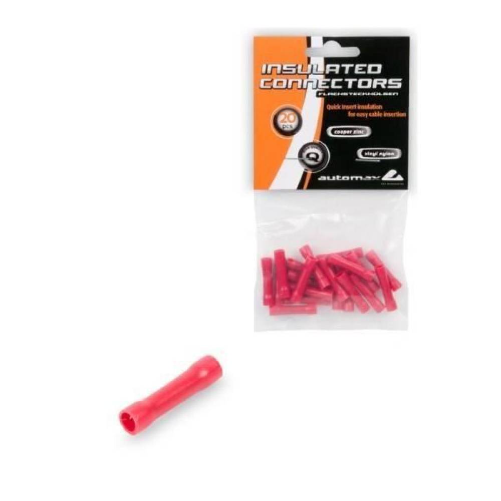 Set papuci electrici, mufa conector butt, fi max 1.5mm, 20 bucati, 0801 Automax Set papuci electrici, mufa conector butt, fi max 1.5mm, 20 bucati, 0801 Automax