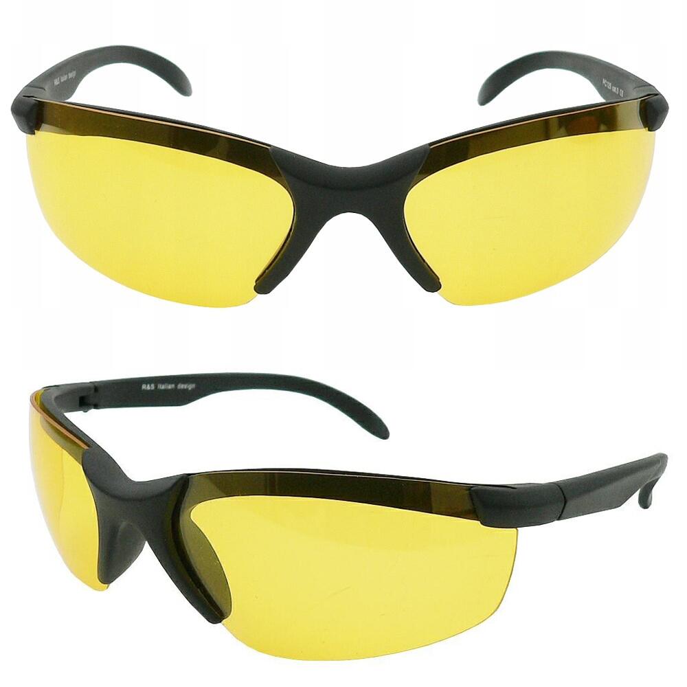 Ochelari pentru condus noaptea, categoria 0, cu polarizare, lentile galbene, S&R 125Y, 42491 CarCo