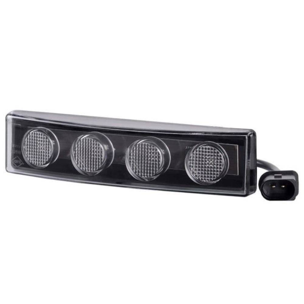 Lampa gabarit 180x45, LED, alba, cu mufa, Scania 4&R, LD996 Horpol