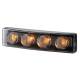 Lampa gabarit 180x45, LED, galbena , Scania 4&R, LD746 Horpol