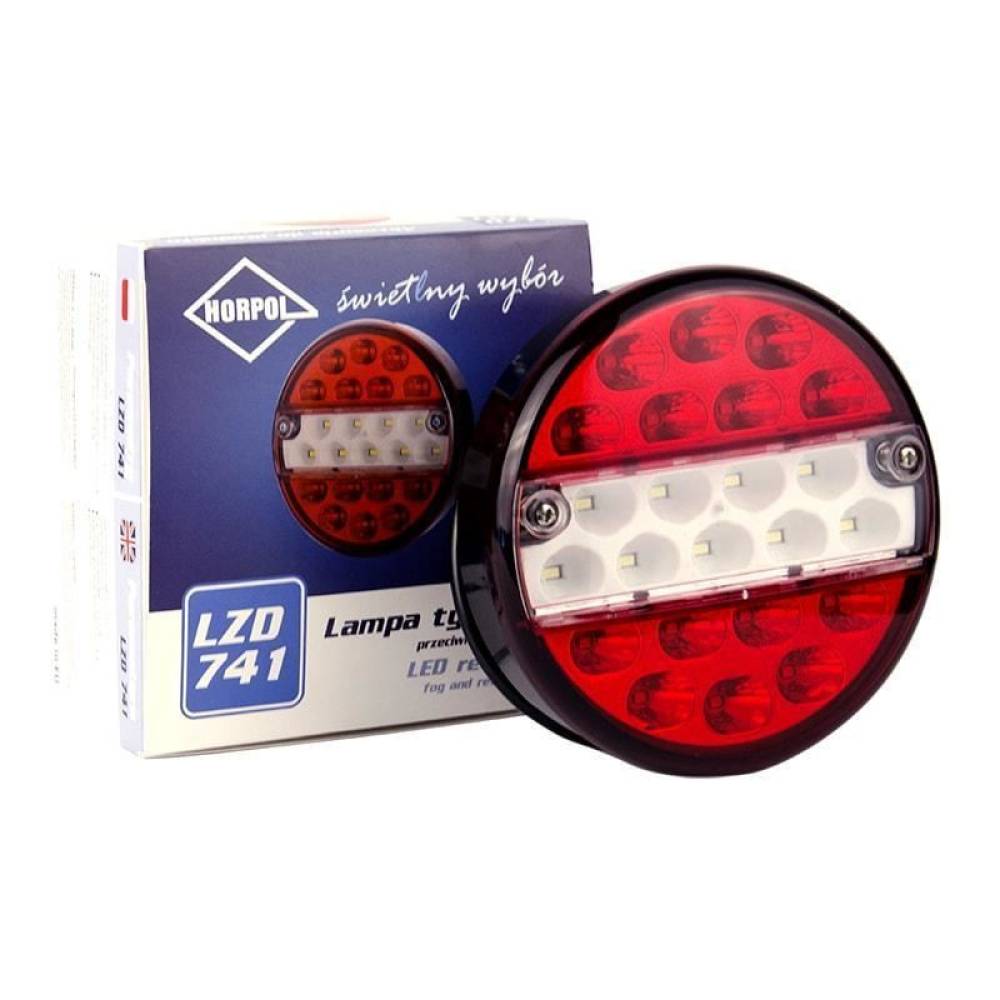 Lampa ceata si mers inapoi, fi145, cu LED LZD 741 Horpol