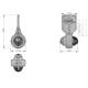 Lampa gabarit brat 98mm, LED, dreapta, LD368P Horpol