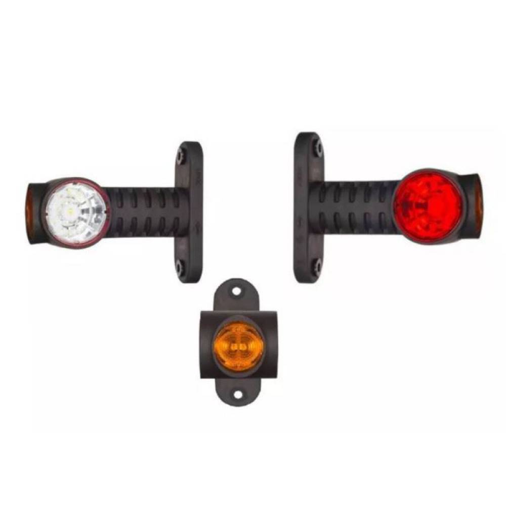 Lampa gabarit cu brat drept 117mm, LED NEON, 3 functii, LD2039 Horpol