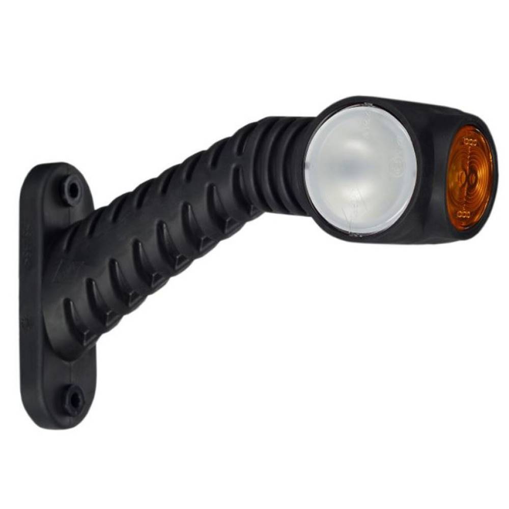 Lampa gabarit cu brat oblic 45°, 175mm, LED, 3 functii, stanga, LD2031 Horpol