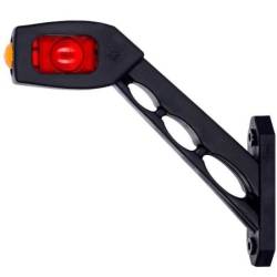 Lampa gabarit cu brat 178mm, LED, 3 functii, stanga, (tip Hella), LD518/L Horpol
