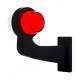 Lampa gabarit cu brat 192mm, cotit la 90°, LED, NEON, stanga, LD 2604 Horpol