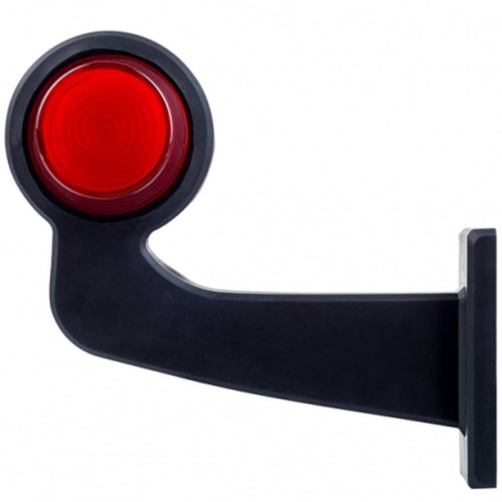 Lampa gabarit cu brat 192mm, cotit la 90°, LED, NEON, stanga, LD 2604 Horpol