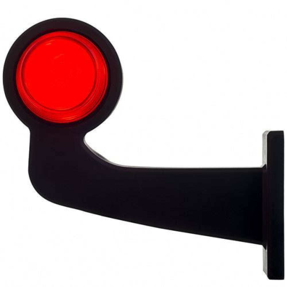 Lampa gabarit cu brat 192mm, cotit la 90°, LED, NEON, stanga, LD 2604 Horpol