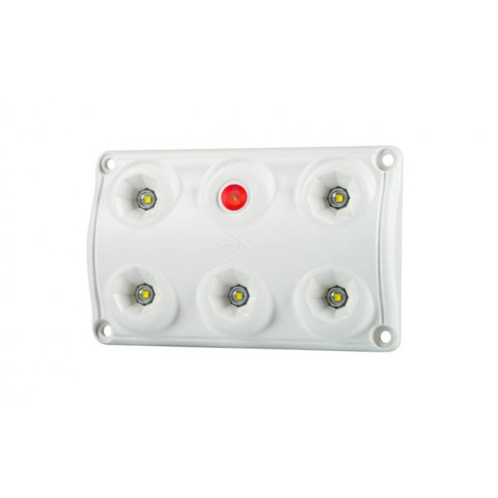 Lampa interior plafoniera 120x75, LED, 2 moduri, cu intrerupator LWD 2153 Horpol