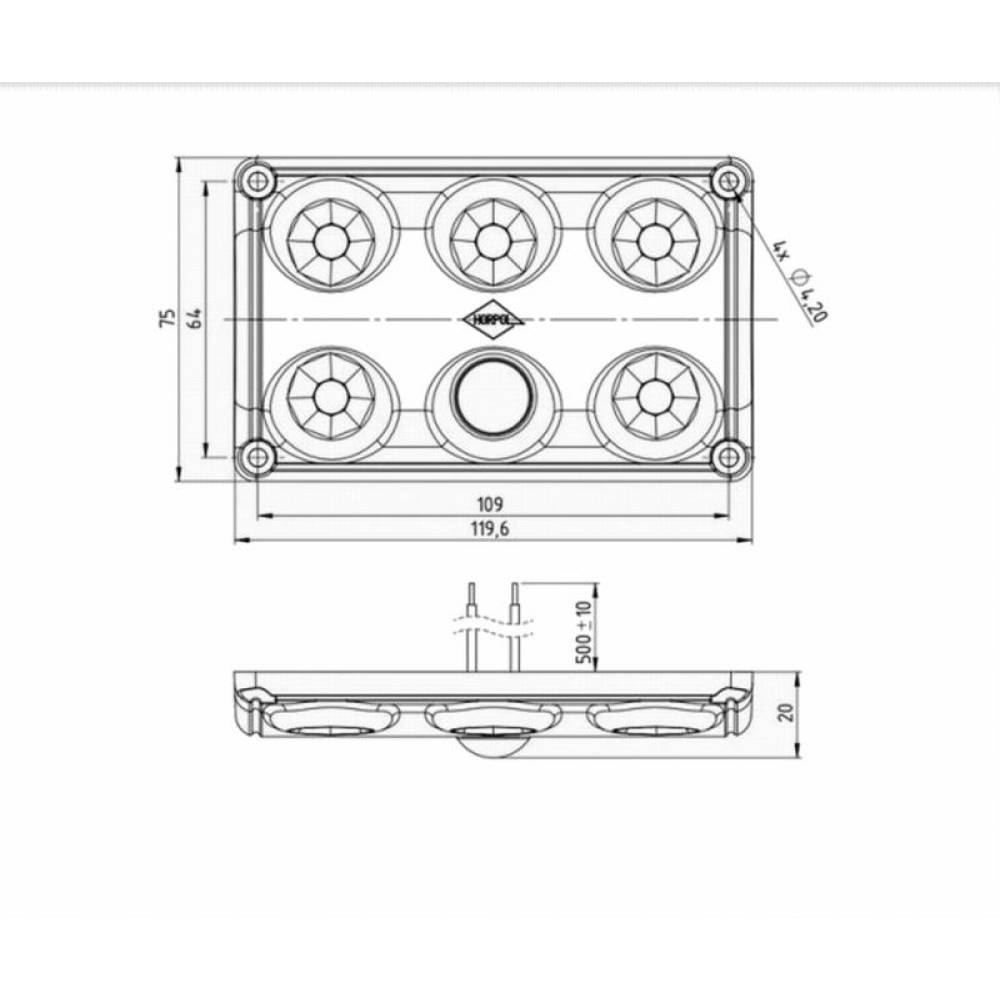 Lampa interior plafoniera cu LED-uri, cu senzor de miscare LWD2156 Horpol Lampa interior plafoniera cu LED-uri, cu senzor de miscare LWD2156 Horpol