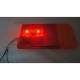 Dispersor 300x130, cu LED-uri pentru POZITIE, cu fire, pentru lampa cu ceata, stanga, compatibil Iveco, KZD289 Horpol