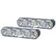 Proiector zi, 12-24V, 125.5x28.5mm, LED DRL, set 2 proiectoare, LDR 2106 Horpol