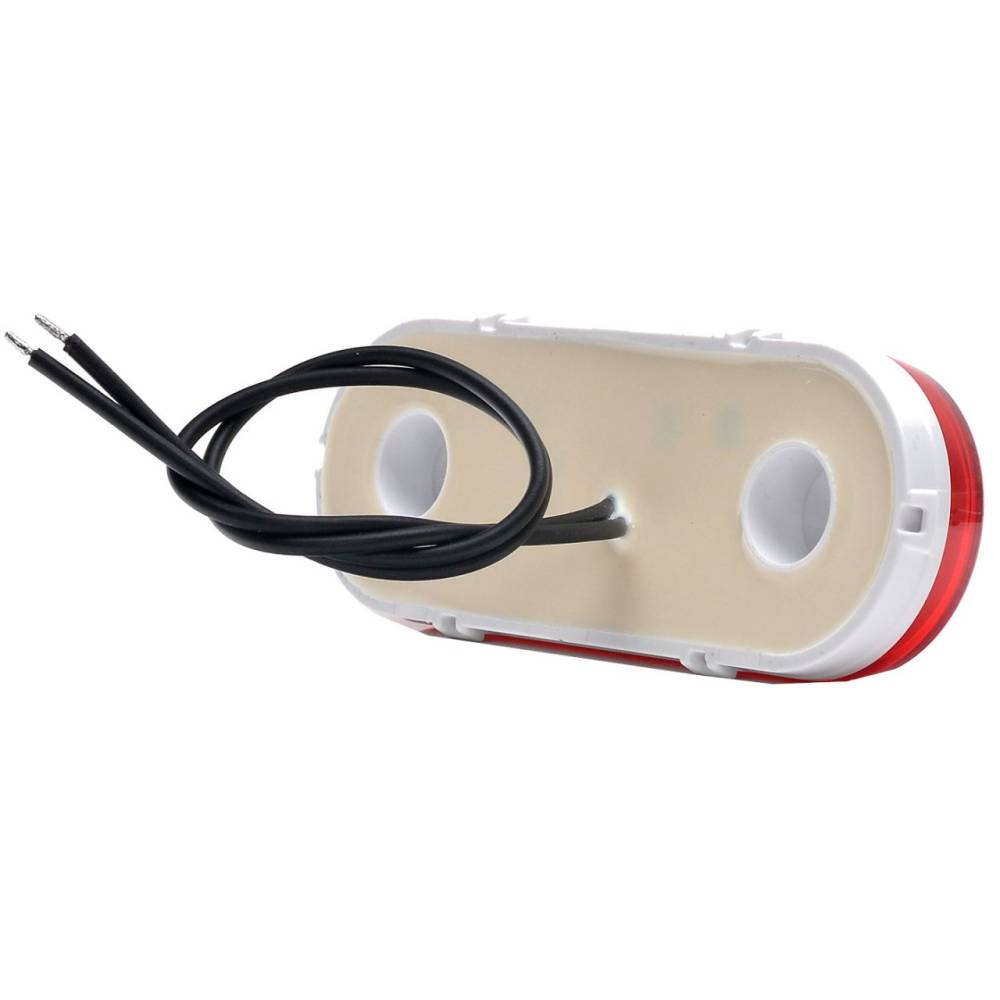 Lampa gabarit 124x49, LED, contur luminat, rosie, cu suport, 12-24V, W198 1400 Was Lampa gabarit 124x49, LED, contur luminat, rosie, cu suport, 12-24V, W198 1400 Was