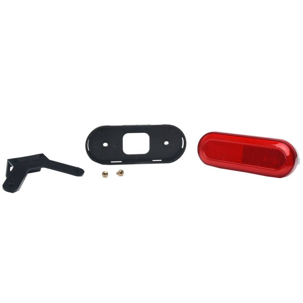 Lampa gabarit 124x49, LED, contur luminat, rosie, cu suport, 12-24V, W198 1400 Was Lampa gabarit 124x49, LED, contur luminat, rosie, cu suport, 12-24V, W198 1400 Was