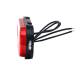 Lampa gabarit 124x49, LED, contur luminat, rosie, cu suport, 12-24V, W198 1400 Was Lampa gabarit 124x49, LED, contur luminat, rosie, cu suport, 12-24V, W198 1400 Was