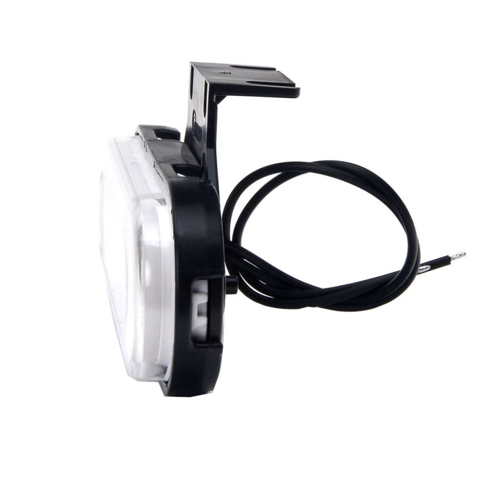 Lampa gabarit 124x49, LED, contur iluminat, cu suport, alba, W198 1401 Was