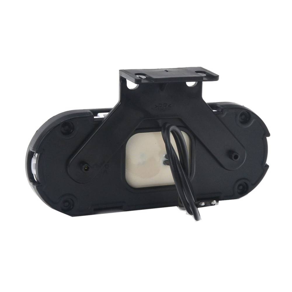 Lampa gabarit 124x49, LED, contur iluminat, cu suport, alba, W198 1401 Was