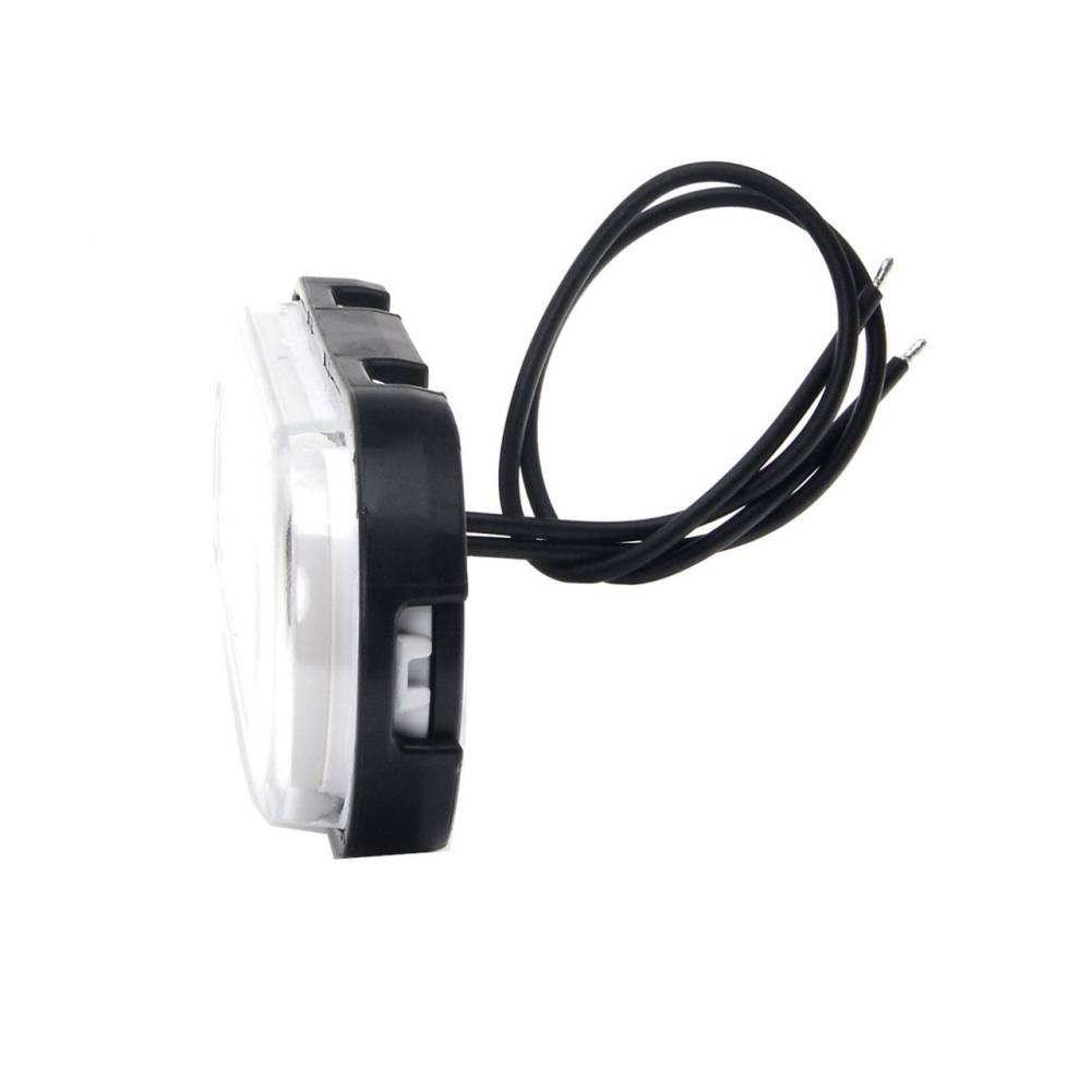 Lampa gabarit 124x49, LED, contur iluminat, cu suport, alba, W198 1401 Was