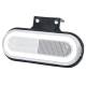 Lampa gabarit 124x49, LED, contur iluminat, cu suport, alba, W198 1401 Was