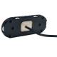 Lampa gabarit 124x49, LED, cu semnalizare, contur iluminat, suport, galbena, W198 1420 Was