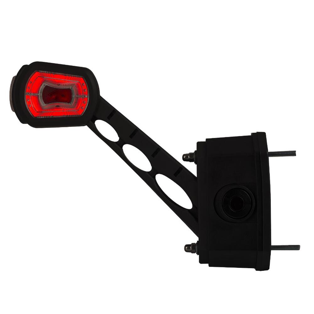 Lampa gabarit cu brat oblic, h169, LED, cu senzor si sirena mers inapoi, stanga, LDCC 2713 Horpol