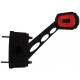 Lampa gabarit cu brat oblic, h169, LED, cu senzor si sirena mers inapoi, dreapta, LDCC 2714 Horpol