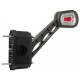 Lampa gabarit cu brat oblic, h169, LED, cu senzor si sirena mers inapoi, dreapta, LDCC 2714 Horpol