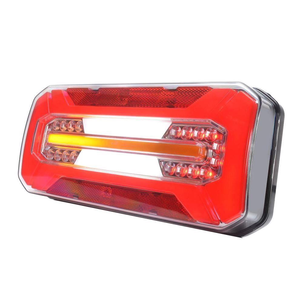 Lampa stop 305x132, 6 functii, semnalizare dinamica, W184 1298DD L/P Was