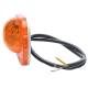 Lampa gabarit 159x74, LED, cu semnalizare, suport, galbena, W161 1152 Was