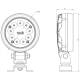 Proiector lucru fi108, LED, 5000lm, 37W, spot, rama alba, W163 1156 Was