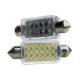 Set 2 becuri sofit 39mm, 36Led, SMD3014, 12V, C10W, dispersor, H.L 85319
