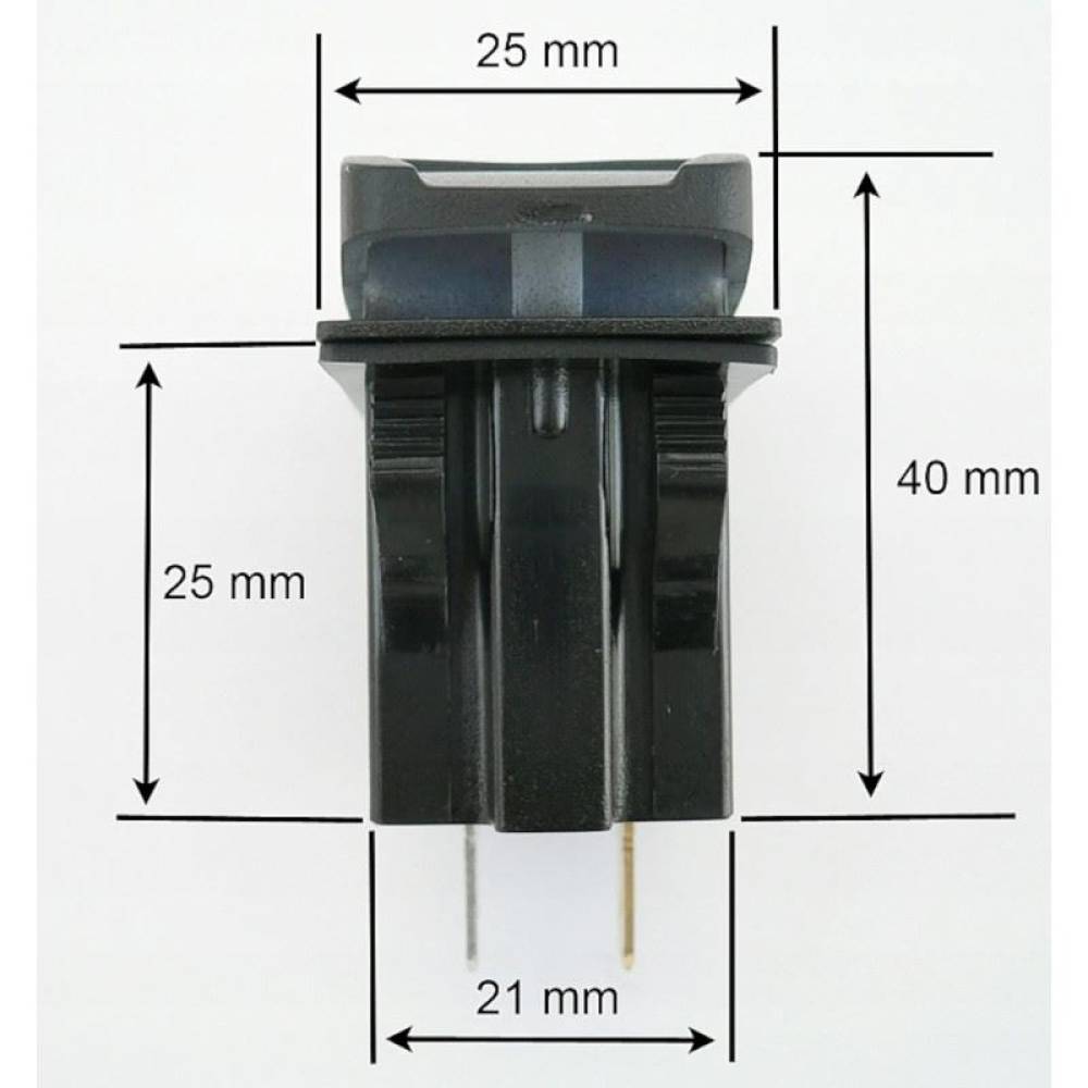 Priza cu 2 USB-uri 12/24V, 3.1A, lumina albastra, 42557 CarCo
