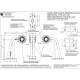 Lampa gabarit brat 187mm, oblic 45°, LED, AngelEye, stanga, 499BCL WAS