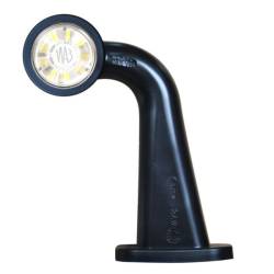 Lampa gabarit cu brat 187mm, oblic 45°, LED, AngelEye, dreapta, 499BCP WAS