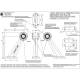 Lampa gabarit cu brat 187mm, oblic 45°, LED, AngelEye, dreapta W21.3W 497BCP WAS
