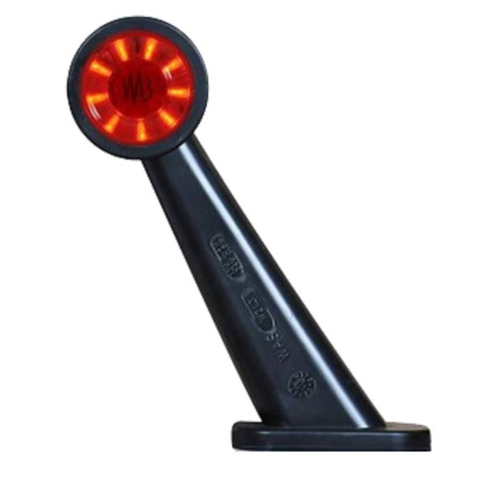 Lampa gabarit cu brat 187mm, oblic 45°, LED, AngelEye, dreapta W21.3W 497BCP WAS