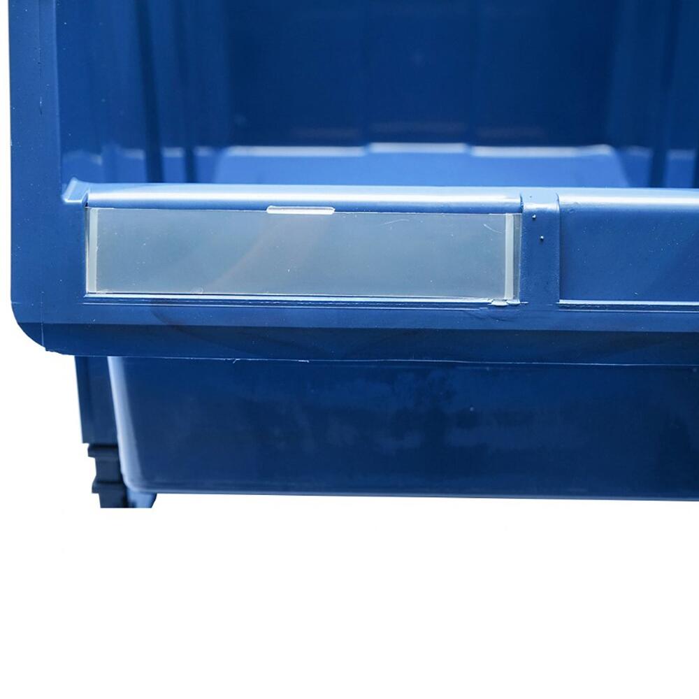 Suport transparent etichete pentru cutie plastic, AV101