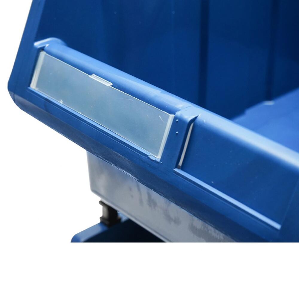 Suport transparent etichete pentru cutie plastic, AV101